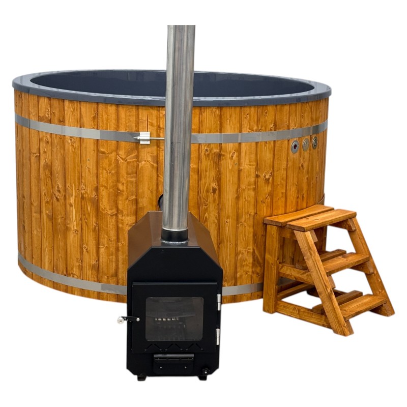 Bain Nordique Rond 190 cm Premium 6 à 7 personnes | SKADI