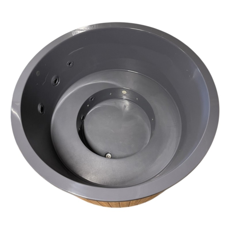 Bain Nordique Rond 8–9 personnes 220 cm Premium | SKADI