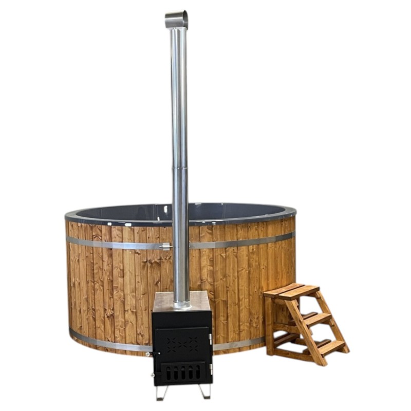 Bain Nordique Rond 8–9 personnes 220 cm Premium | SKADI