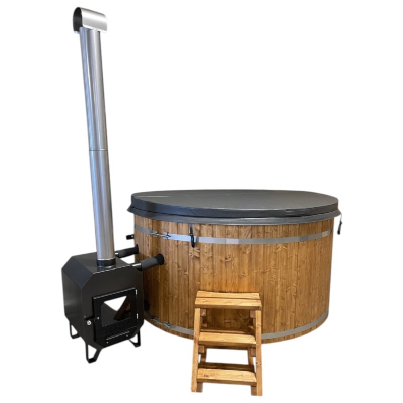 Bain Nordique Rond 8–9 personnes 220 cm Premium | SKADI