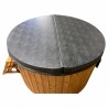 Bain Nordique Rond 8–9 personnes 220 cm Premium | SKADI