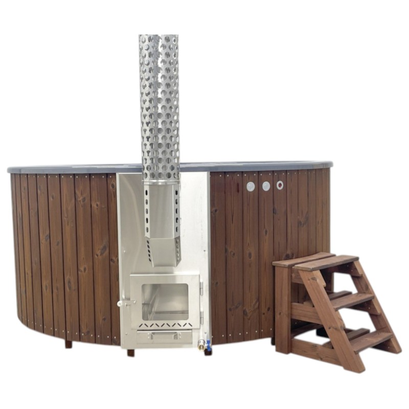 Bain Nordique Rond 225cm Premium 6–7 pers. | SKADI