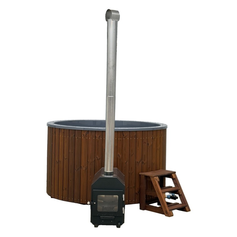 Spa Nordique Bois Rond 6 à 7 personnes
