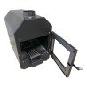 Poêle bain nordique 35KW en aluminium marine | 700L à 1300L
