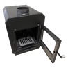 Poêle bain nordique 40KW en aluminium marine | 1300L à 1600L