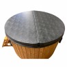 Couverture isolante ronde - couvercle isolant pour bain nordique