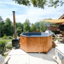 Spa Nordique Bois Octogonal 240x180cm