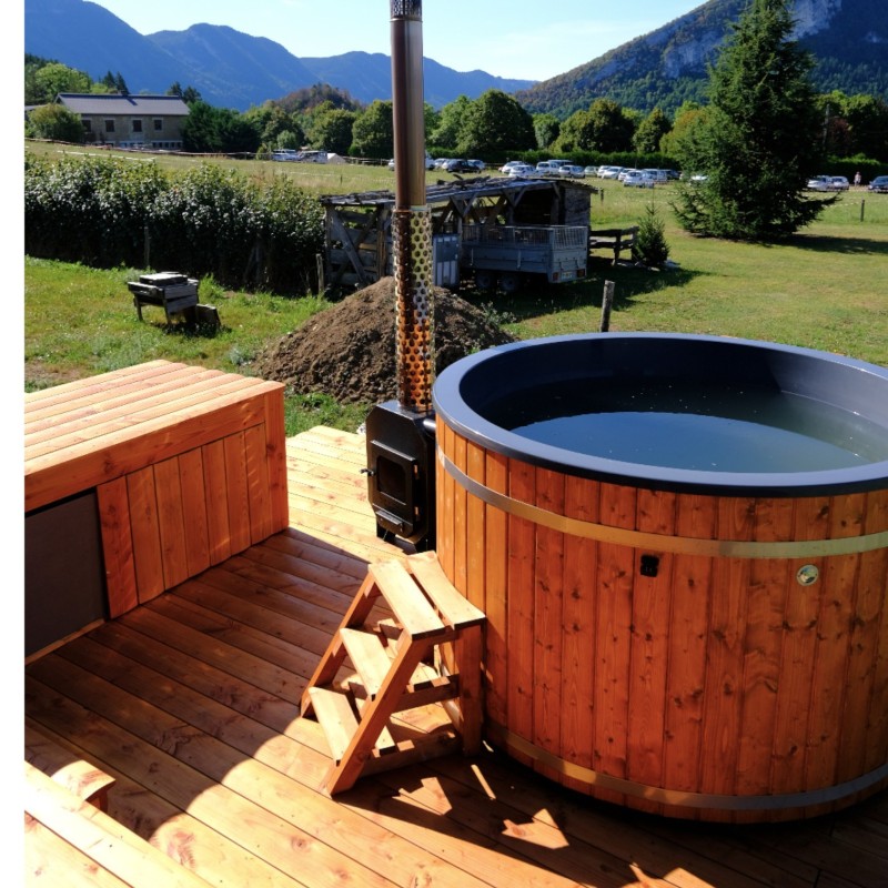 Spa Nordique Bois Rond 190cm