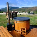 Spa Nordique Bois Rond 190cm