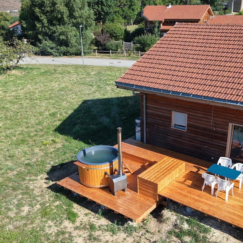 Spa Nordique Bois Rond 190cm