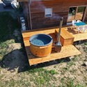 Spa Nordique Bois Rond 190cm