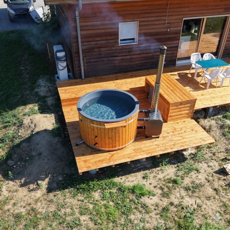 Spa Nordique Bois Rond 190cm
