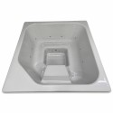 Bain Nordique Carré 205 cm Poêle Intégré | SKADI®