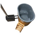 Bain nordique en bois pour 2 personnes