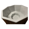 Bain Nordique Octogonal 4 à 5 personnes 180x180 Premium | SKADI