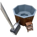 Bain Nordique Octogonal 4 à 5 personnes 180x180 Premium | SKADI