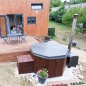 Bain Nordique Octogonal 4 à 5 personnes 180x180 Premium | SKADI