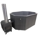 Bain Nordique Octogonal 8 personnes 240x180 Premium | SKADI