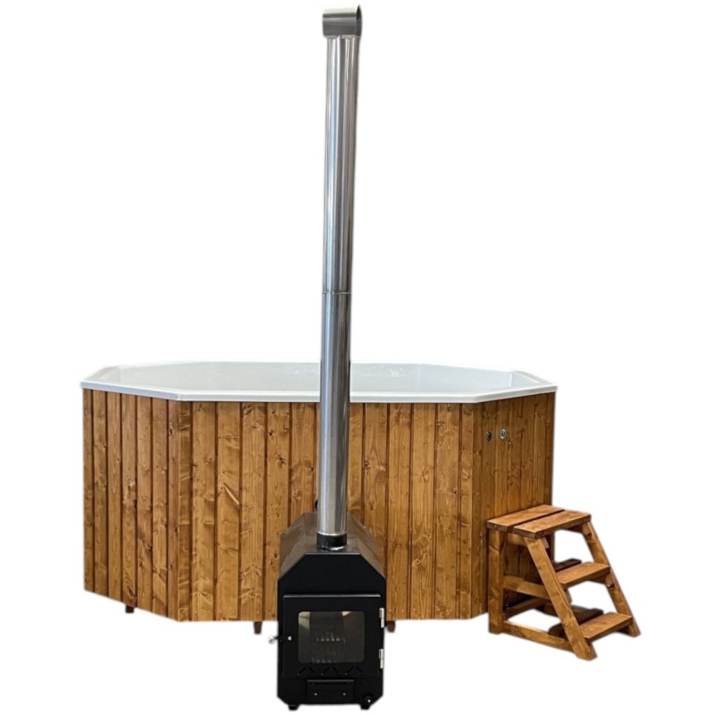 Bain Nordique Octogonal 8 personnes 240x180 Premium | SKADI