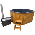Bain Nordique Octogonal 8 personnes 240x180 Premium | SKADI