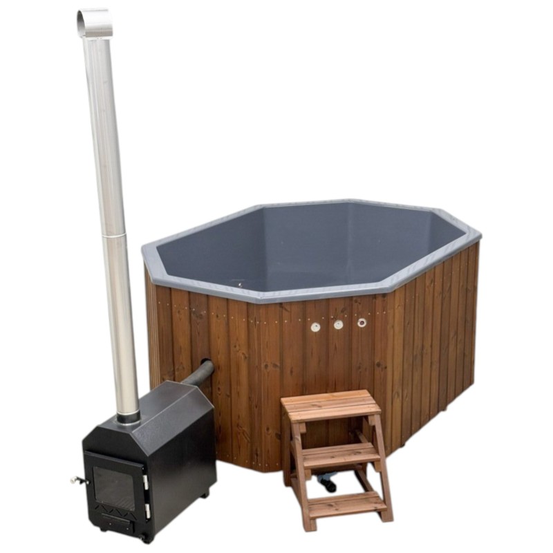 Bain Nordique Octogonal 8 personnes 240x180 Premium | SKADI