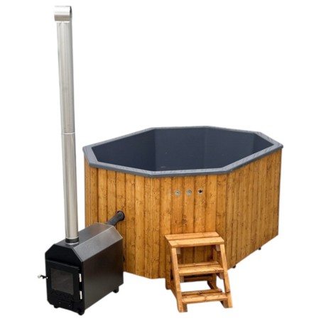 Bain Nordique en bois Octogonal 240x180cm