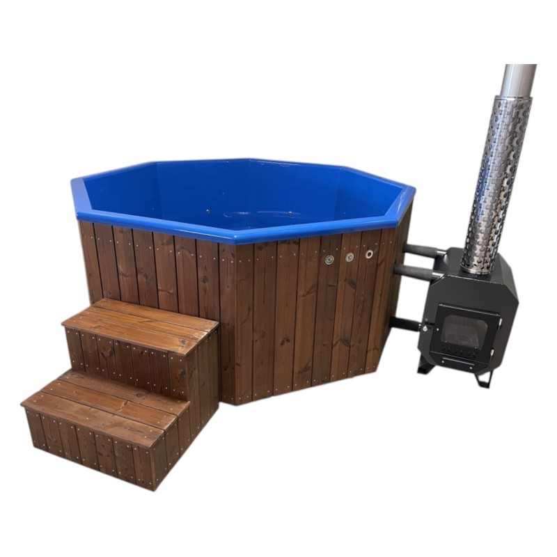 Bain Nordique Octogonal 10 personnes 240x240cm Premium | SKADI