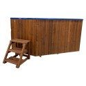 Bain Nordique Rectangulaire 10 personnes 280x210cm Premium | SKADI