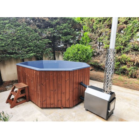 Bain Nordique Rectangulaire 10 personnes 280x210cm Premium | SKADI
