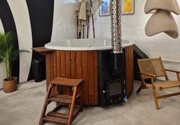 Deux bains nordiques SKADI en exposition chez KOH à Soustons